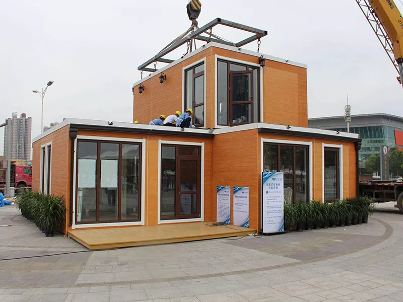 Fast Build Prefabrizéiert Mobile Container Haiser